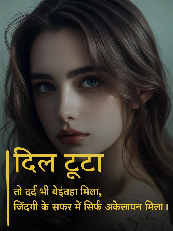 Sad Shayari for Girls