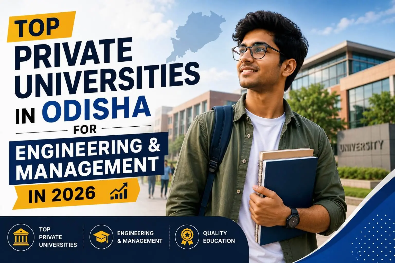 Top Private Universities in Odisha for Engineering and Management in 2026