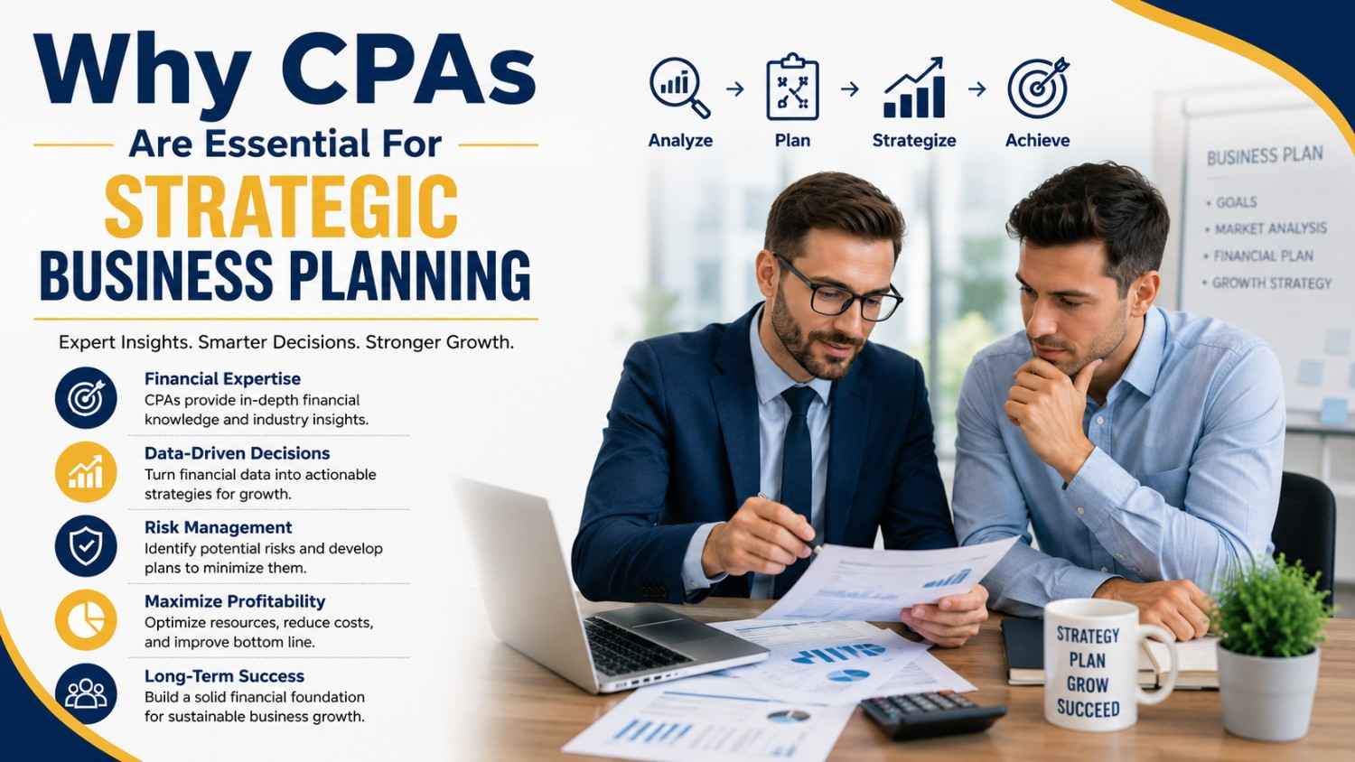 Why CPAs Are Essential For Strategic Business Planning