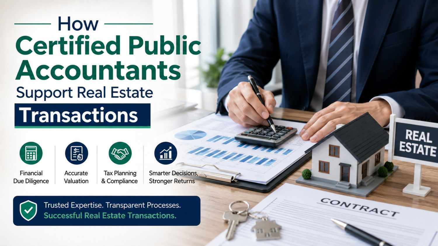 How Certified Public Accountants Support Real Estate Transactions