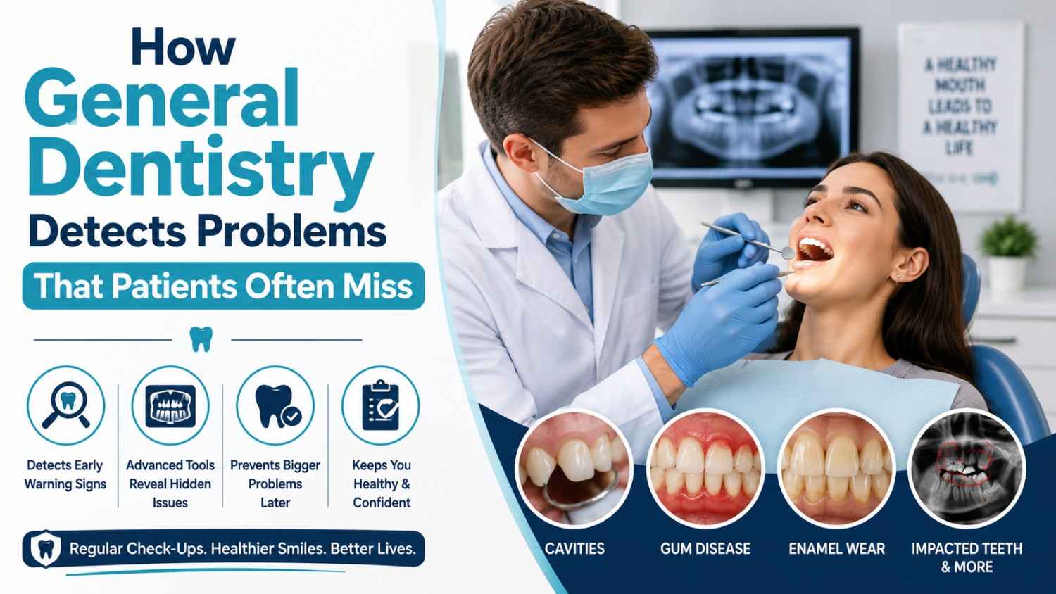 How General Dentistry Detects Problems That Patients Often Miss